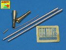 Set of 5,5cm Rheinmetall Geraet 58 barrels for German E-50 Flakpanzer 1:35