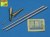Set of 5,5cm Rheinmetall Geraet 58 barrels for German E-50 Flakpanzer 1:35