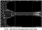 Side skirts for Sturmgeschutz III (Late model) 1/35