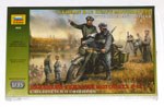 German WWII R12 Motorcycle & 2 riders 1:35