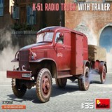 MiniArt 37062 K-51 RADIO TRUCK WITH TRAILER 1:35
