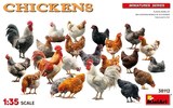 MiniArt 38112  CHICKENS 1:35