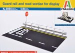 Section de route + glissière de sécurité 1:24
