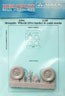 Mosquito wheels + paint mask type A (tamiya) 1:48
