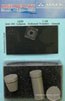 JAS-39C Gripen exhaust nozzles -closed (italeri) 1:48