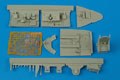 F6F-5 Hellcat cockpit set - HASEGAWA
