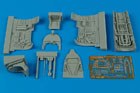 Spitfire Mk. V cockpit set - HASEGAWA 