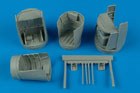 Heinkel He 219A-7 main wheel bays - TAMIYA 