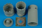 F-16C Block 30/40/50/60 exhaust nozzle - HASEGAWA 