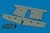 J35 Draken control surfaces - HASEGAWA 