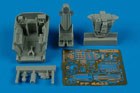 MiG-17PF Fresco D cockpit set - HOBBY BOSS 