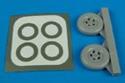 Hurricane Mk.I wheels & paint masks 