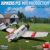 MiniArt 48005 Junkers F13. Mid Prod. German, Polish, Swiss Service