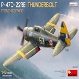 MiniArt 48047 P-47D-22RE THUNDERBOLT. FRENCH SERVICE