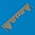 MiG-3 undercarriage covers - TRUMPETER
