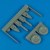 Junkers Ju 87 Stuka uncovered wheels - HASEGAEA