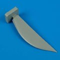 F-105 Thunderchief correct ventral fin - HOBBY BOSS