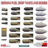 MiniArt 49021 GERMAN FUEL DROP TANKS AND BOMBS