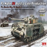 Rye Field Model RFM-5033 Pz.Kpfw.IV Ausf.J Late Production / Pz.Beob.Wg.IV Ausf.F With Workable Track Links 1:35