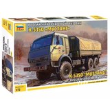 Zvezda 5074 K-5350 "Mustang" Russian 3-Axle Truck
