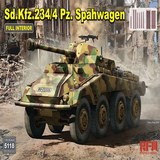 Rye Field Model RFM-5118 Sd.Kfz.234/4 Pz.Spähwagen with Full Interior 1:35