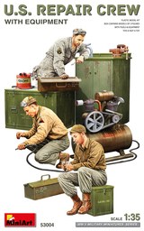 MiniArt 53004 U.S. REPAIR CREW W/EQUIPMENT