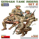 MiniArt 53024 GERMAN TANK RIDERS SET 2. RESIN HEADS
