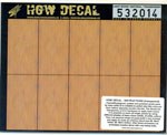 Decals LIGHT WOOD / NATURAL TRANSPARENT A5 1:32