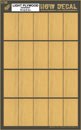 Decals LIGHT PLYWOOD TRANSPARENT 1:32