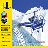 Heller 56286 SA 316 Alouette III Gendarmerie 1:72
