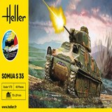 Heller 56875 STARTER KIT Somua S35 1/72