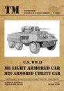 US WWII M8/M20 Armoured Cars 