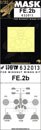 Mask FE.2b (WNW)