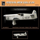 S.B.S Model 7040 Percival Mew Gull E.2H - Cape Town Record Flight