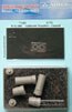 F/A-18C Hornet exhaust nozzles - closed position (fujimi) 1:72