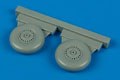 Wellington wheels + paint mask (trumpeter) 1:72