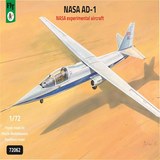 Fly 72062 NASA AD - 1 NASA experimental aircraft