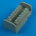 Bf 109G-10 exhaust - REVELL