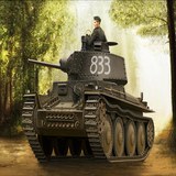 HobbyBoss 80136 German Panzer Kpfw.38(t) Ausf.E/F