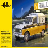 Heller 82700 Renault 4 F4 Fourgonnette 1:24