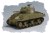US M4A1 Mid Model Tank 1/48