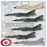 Syh@art Decal 48-923 Mirage 2000 "standard" (Mirage verts : D/N) Armée de l'Air