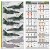 Syh@art Decal 48-923 Mirage 2000 "standard" (Mirage verts : D/N) Armée de l'Air