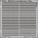 WWII IJN watertight doors  1/700