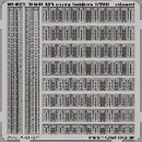 WWII IJN extra ladders  1/700
