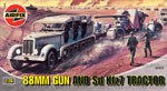 88Mm Gun & Tractor - (1:76 Scale)