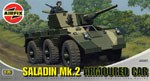 Saladin Mk11 Armoured Car - (1:76 Scales)