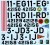 BD 32-12/13 North American F-100D franï¿½ais 11-RD, 11-EG, 3-IJ, 3-JD (4 dï¿½corations, 2 planches)