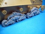 Wheels carries & springs for P40 Italeri 