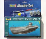 Coffret cadeau U-Boot Typ VIIC 1:350